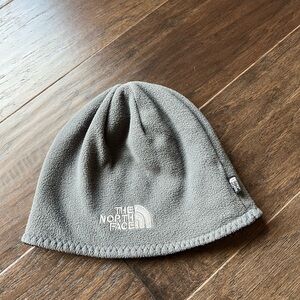The North Face reversible fleece hat